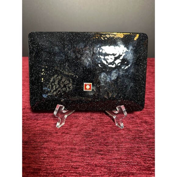 Vintage Japanese Ando Cloisonné Enamel Small Tray, Cherry Blossom on Tree Design - Picture 3 of 14